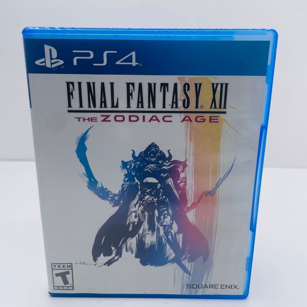 Final Fantasy XII 12 The Zodiac Age PS4 (PlayStation 4, 2017) No Manual